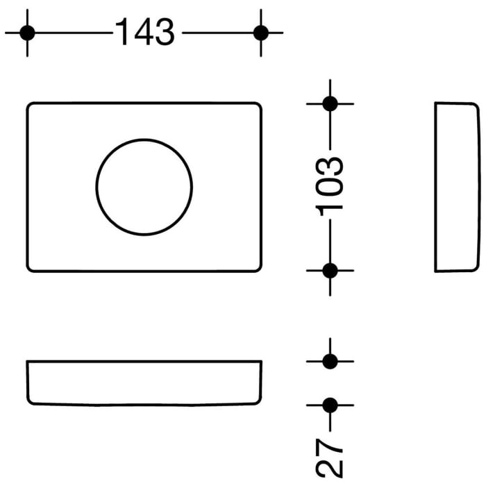 HEWI Serie 477/801 Hygienebeutelspender