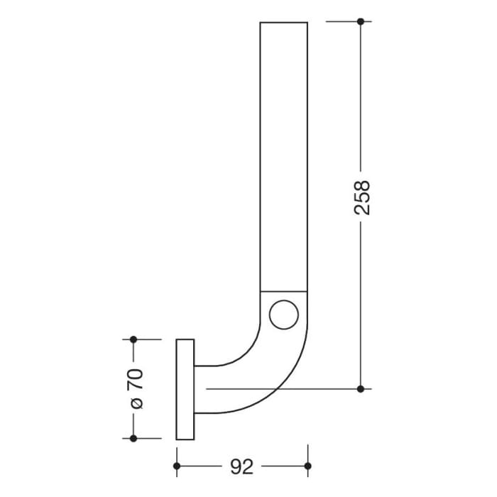 HEWI Serie 477/801  Reservepapierhalter