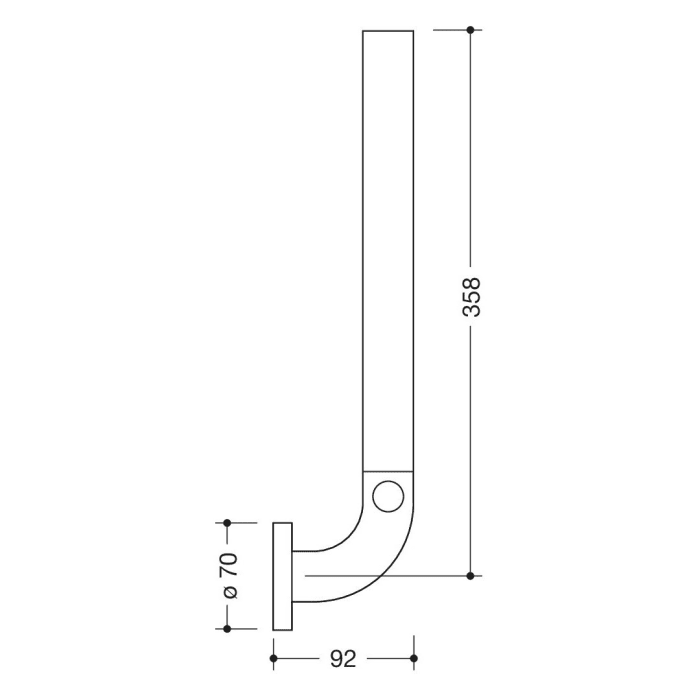 HEWI Serie 477/801  Reservepapierhalter