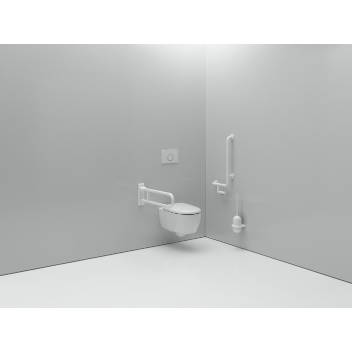 HEWI Serie 477/801 Stützklappgriff, drehbar