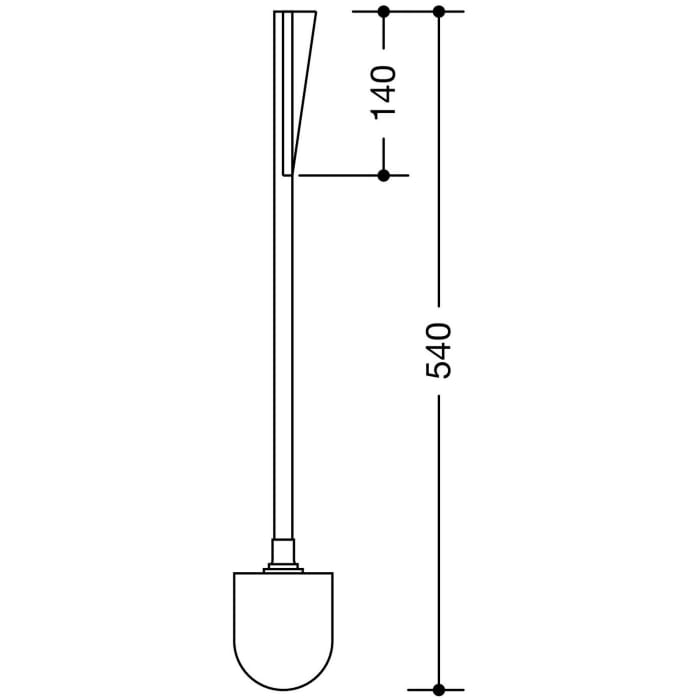 HEWI Serie 477/801 WC-Bürste