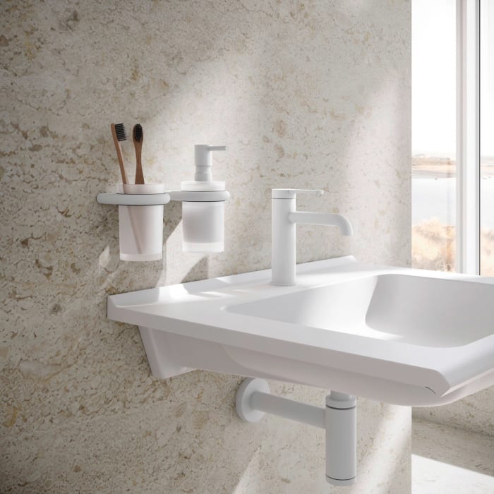 HEWI Serie 480 Glasbecher mit Halter