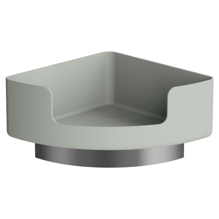 HEWI Serie 802 LifeSystem Eckablage mit Wandhalter aus Polyamid