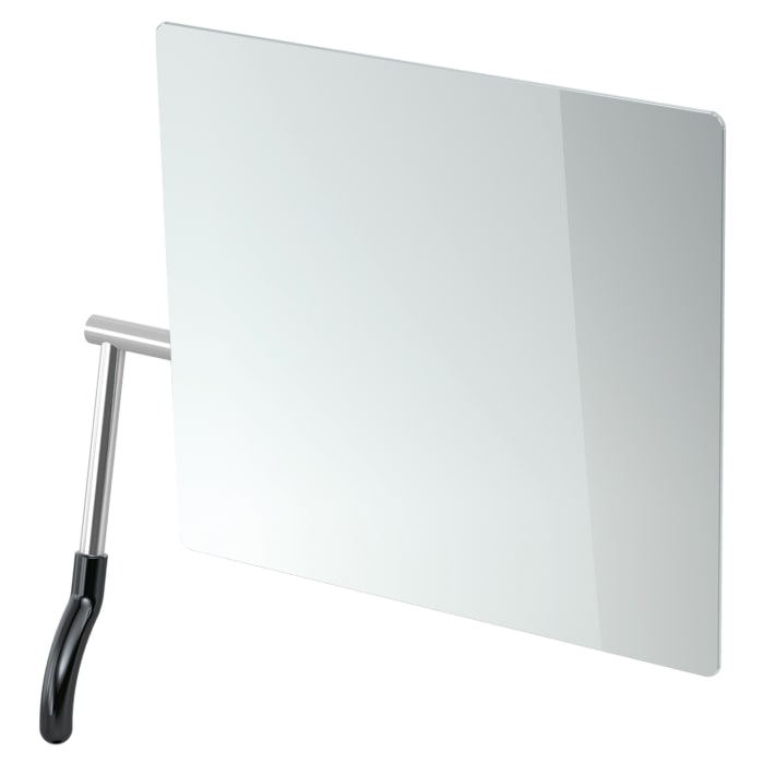 HEWI Serie 802 LifeSystem Kippspiegel, Hebel links