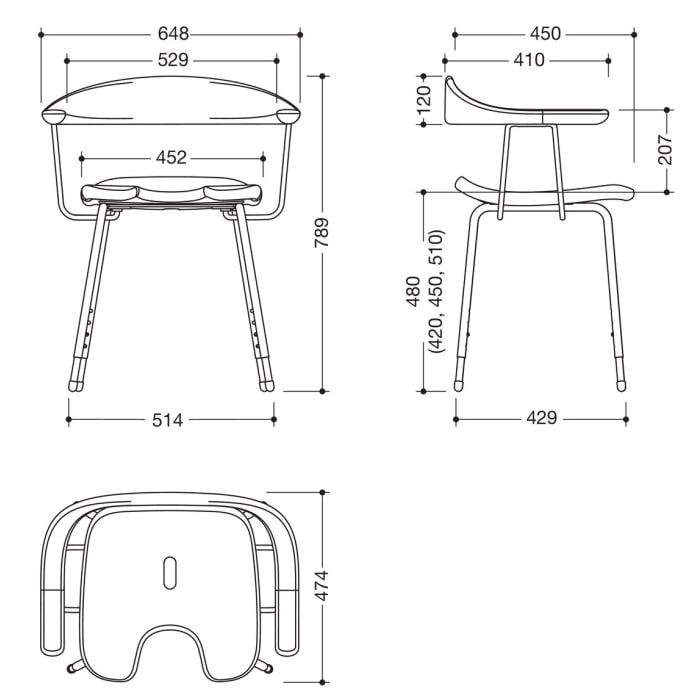 HEWI Serie 802 LifeSystem Duschhocker Premium