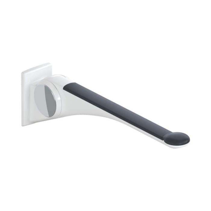 HEWI Serie 802 LifeSystem Stützklappgriff Premium, Ausladung 85 cm