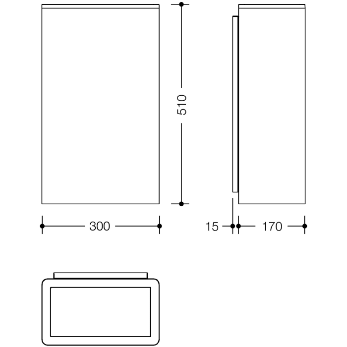HEWI Serie 805 Papierabfallbehälter