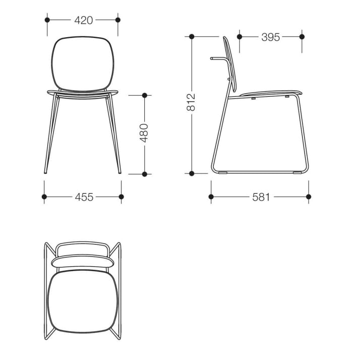 HEWI Serie 950 Badstuhl
