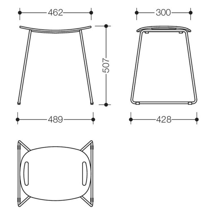 HEWI Serie 950 Duschhocker