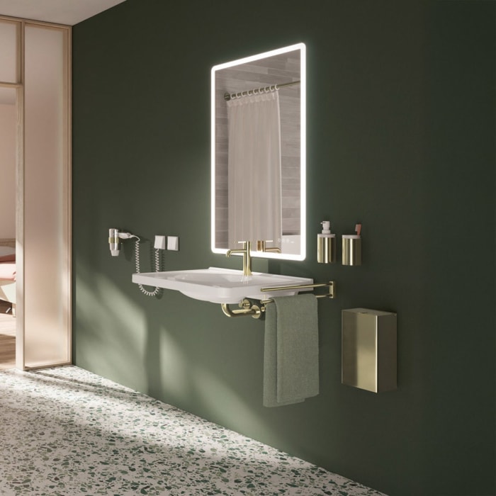 HEWI System 162 Handtuchhalter 2-armig