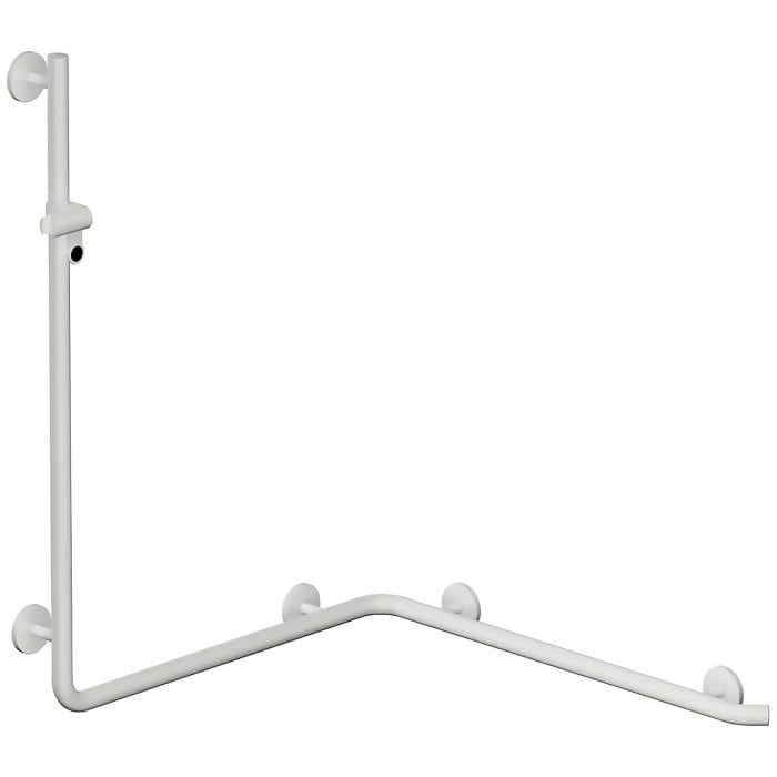 HEWI System 800K Duschhandlauf mit Brausehalterstange