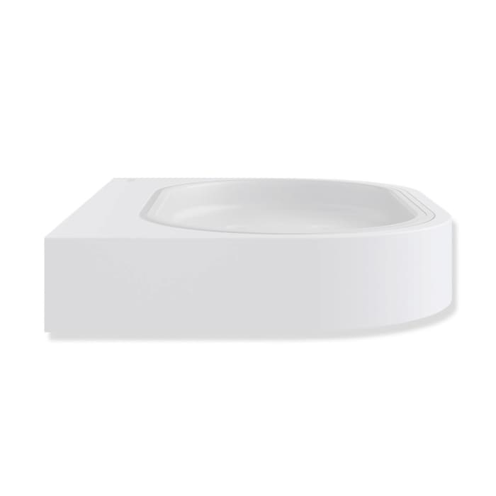 HEWI System 800 Seifenschale aus Kristallglas mit Halter