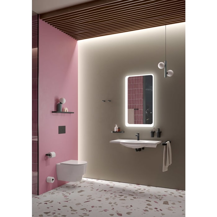 HEWI System 800 WC-Bürstengarnitur aus Polyamid mit Halter