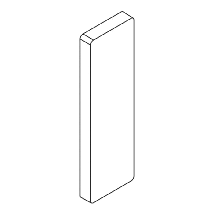 HEWI Serie 805 Classic Montageplatte mit Abdeckung