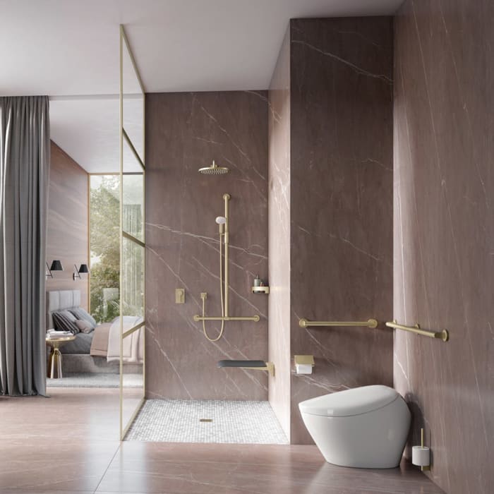 HEWI System 900 Eck-Duschkorb