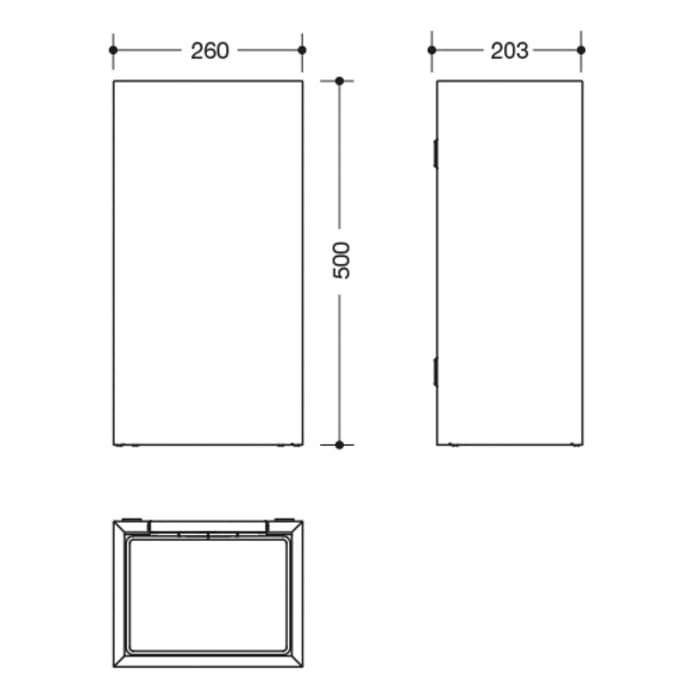 HEWI System 900 Papierabfallbehälter