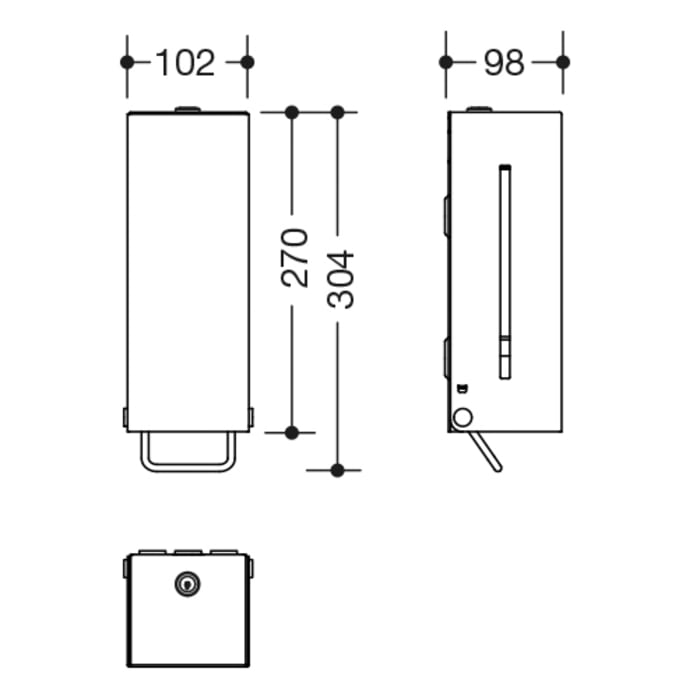 HEWI System 900 Seifenspender