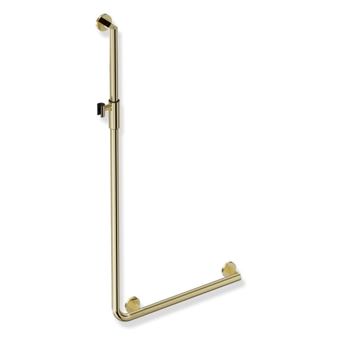 HEWI System 900 Winkelgriff mit Magnetbrausehalter 60 cm, rechts