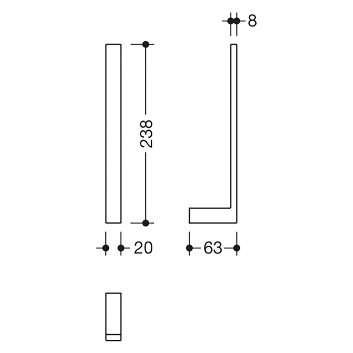 HEWI System 900 Q Reservepapierhalter