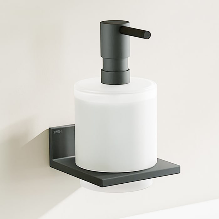 HEWI System 900 Q Seifenspender mit Halter