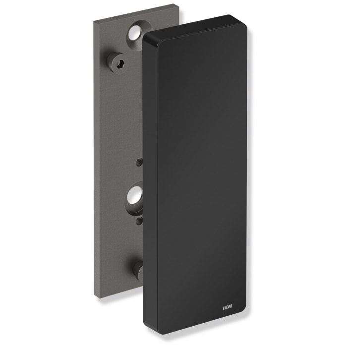 HEWI System 900 Montageplatte mit Abdeckung für mobile Stützklappgriffe