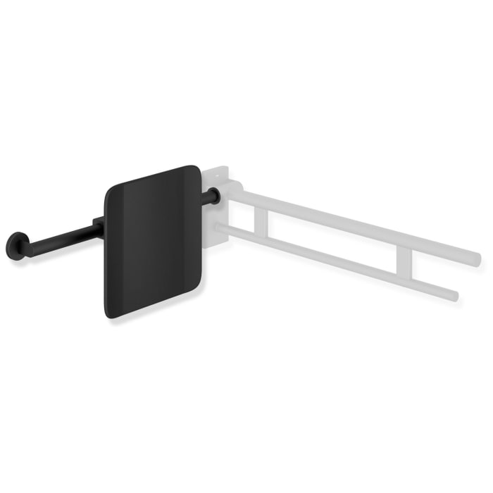 HEWI System 900 Rückenstütze Design A links, Achsmaß verstellbar, breit