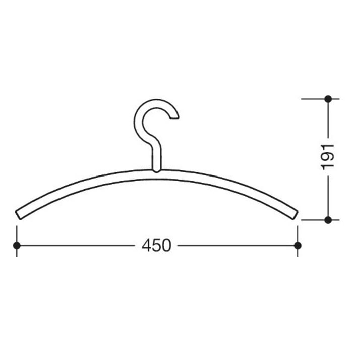 HEWI Universalprodukte Kleiderbügel Set