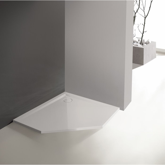 Hoesch Muna Fünfeckduschwanne 90 x 90 cm