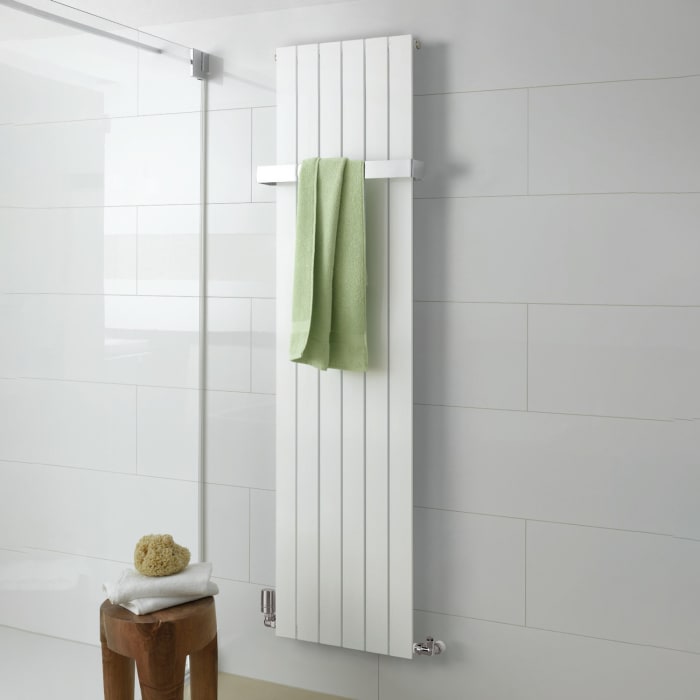 HSK Alto Badheizkörper 61,6 x 200 cm, Anschluss beidseitig unten