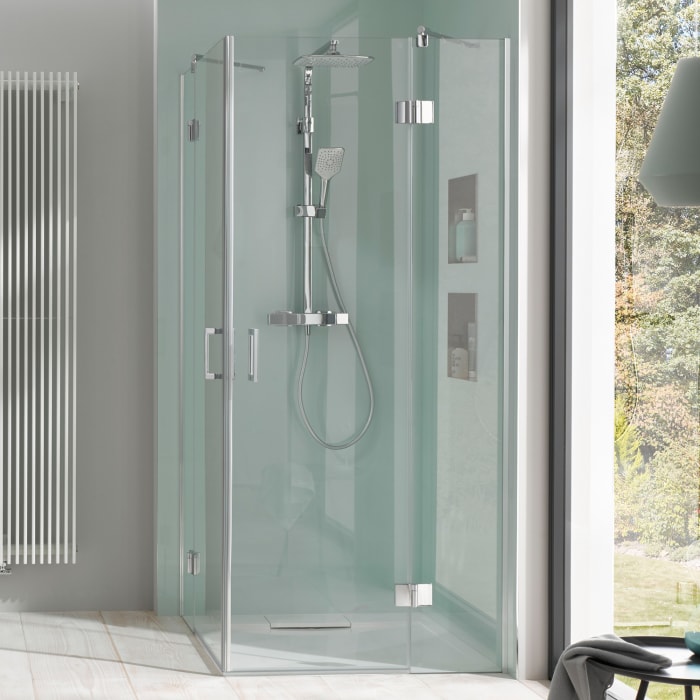 HSK Aperto Pro Eckeinstieg pendelbar 4-teilig, links 100 x 80 cm