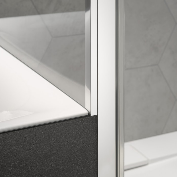 HSK Aperto Seitenwand für Drehtür pendelbar, Sonderbreite bis 130 cm