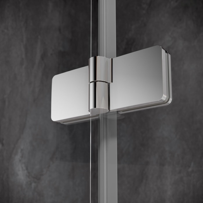 HSK Favorit Nova Badewannenaufsatz 2-teilig 90 cm, Anschlag rechts