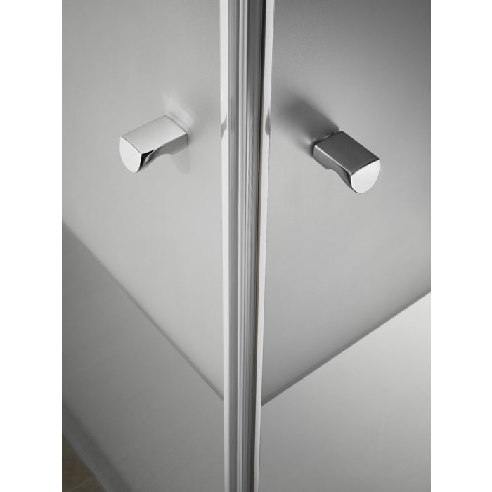 HSK EXKLUSIV 2.0 Eckeinstieg Pendeltür 4-teilig, 90 x 75 x 200 cm, mit Edelglas Beschichtung