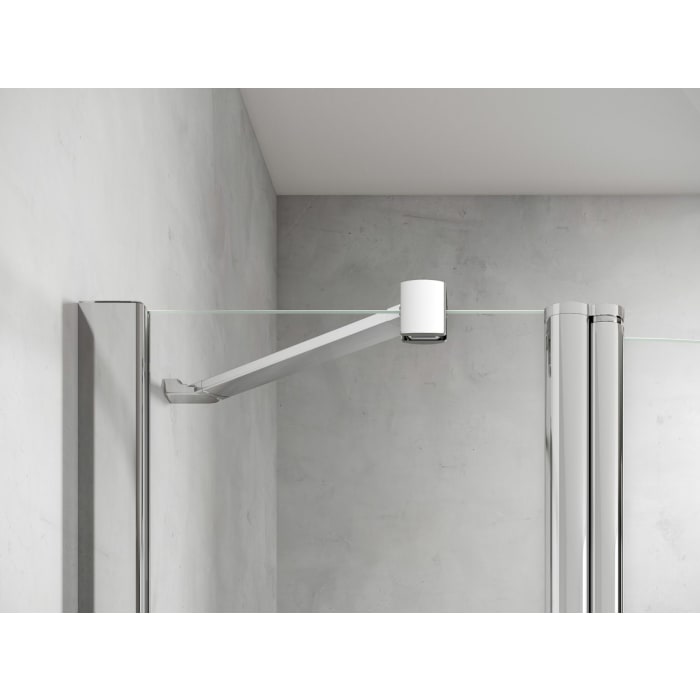 HSK EXKLUSIV 2.0 Eckeinstieg Pendeltür 4-teilig, 90 x 75 x 200 cm, mit TwinSeal Glasversiegelung