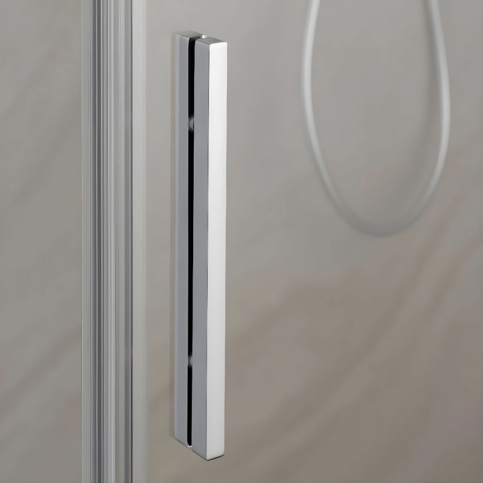 HSK Favorit Schiebetür Eckeinstieg 4-teilig bodenfrei 120 x 90 cm mit Magnetgleiter