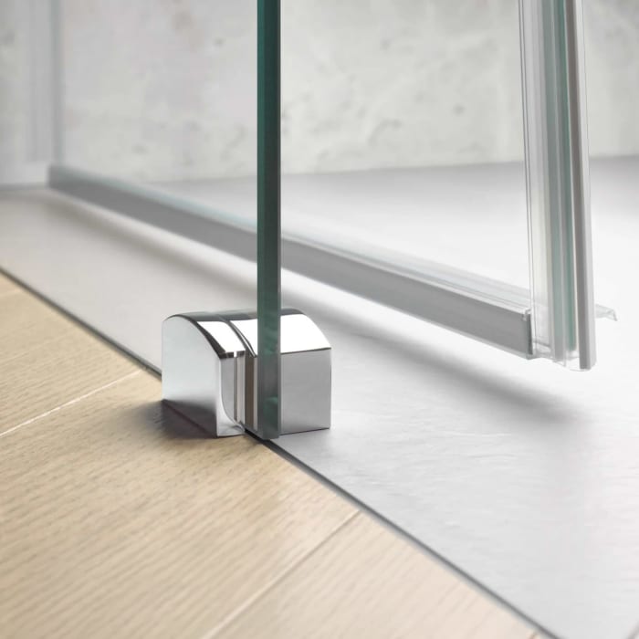HSK Favorit Schiebetür Eckeinstieg 4-teilig bodenfrei 120 x 90 cm mit Magnetgleiter