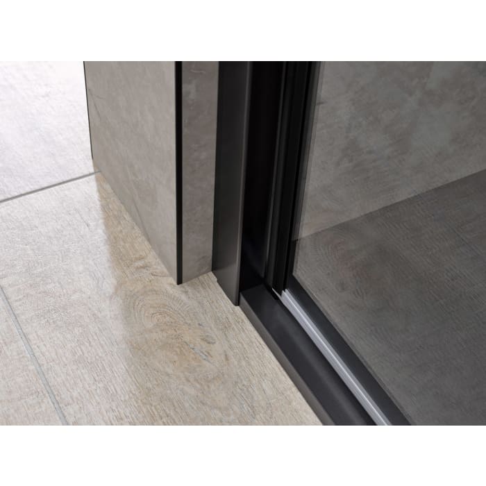 HSK Favorit Plus Drehpunkt Pendeltür für Nische oder Seitenwand, 75 x 200 cm