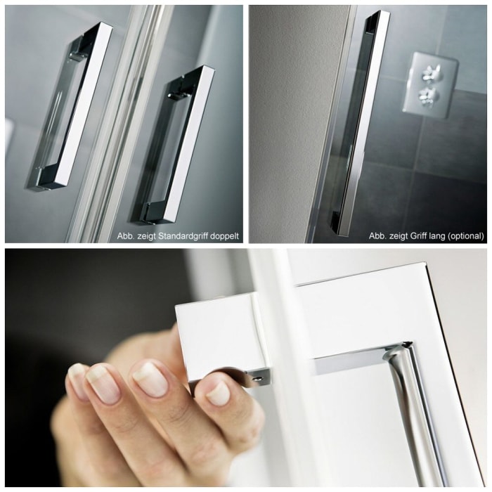 HSK K2 Drehtür Türanschlag rechts in Sonderhöhe bis 220 cm