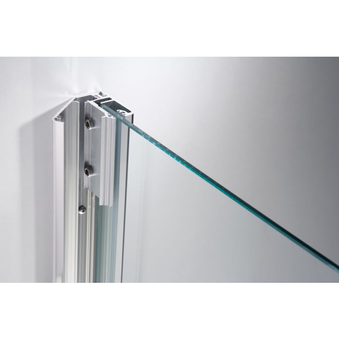 HSK Premium Softcube Runddusche 4-teilig, Sondermaß, Höhe 185 cm, Radius 55 cm