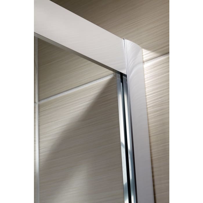 HSK Solida Eckeinstieg 4-teilig bodenfrei 90 x 90 cm mit Softclose beidseitig und Magnetgleiter