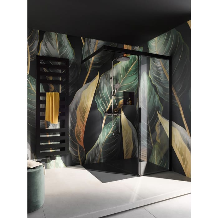 HSK Walk In Atelier Plan Schiebetür, 2-teilig, 100 cm, Festelement rechts