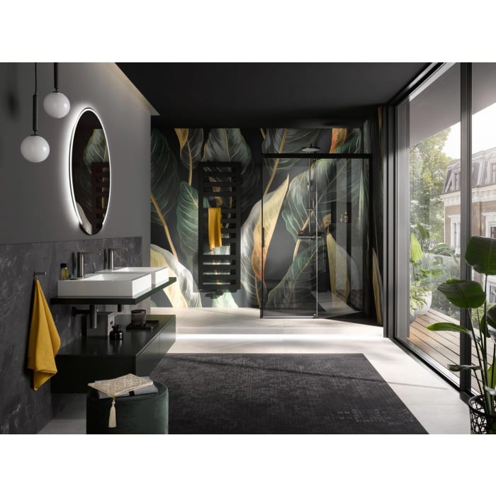 HSK Walk In Atelier Plan Schiebetür, 2-teilig, 100 cm, Festelement rechts