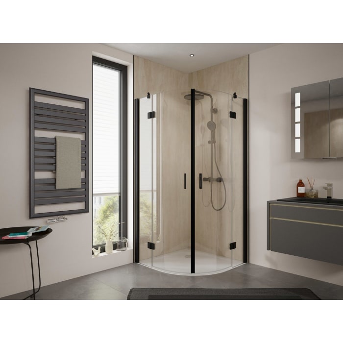 HSK AquaXPro 100 Thermostat mit Shower-Set, 25 cm