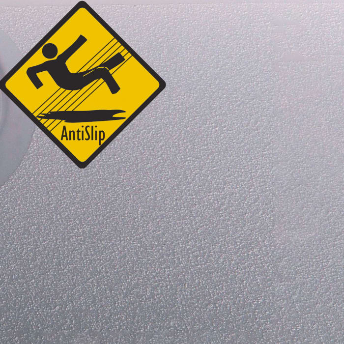 HSK Marmor-Polymer Duschwanne 90 x 120 cm superflach mit Randablauf und Antislip