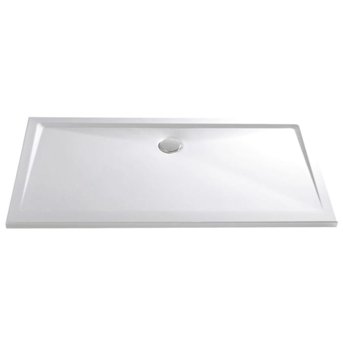HSK Marmor-Polymer-Duschwanne Superflach 90 x 100 cm mit Antislip