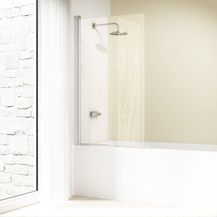 HÜPPE Design elegance Badewannenabtrennung 1-teilig 75 x 150 cm