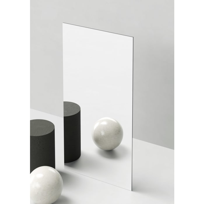 HÜPPE Design pure 4-Eck Seitenwand für Pendeltür 80 x 200 cm, Glas ohne Anti-Plaque