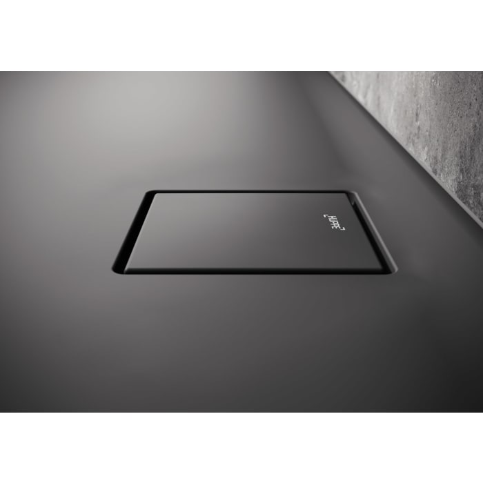 HÜPPE EasyFlat 4-Eck Duschwanne 170 x 75 cm, Ablauf an kurzer Seite