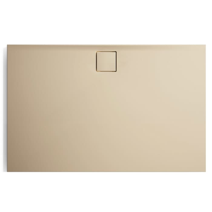 HÜPPE EasyFlat 4-Eck Duschwanne 140 x 90 cm, Ablauf an langer Seite