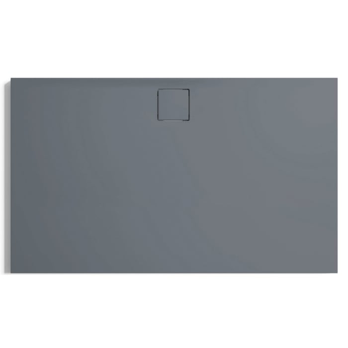 HÜPPE EasyFlat 4-Eck Duschwanne 150 x 90 cm, Ablauf an langer Seite